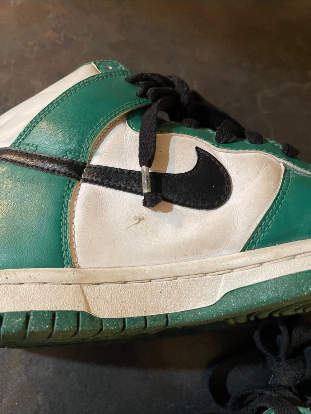 Nike Dunk High 'Celtics' Sneaker Shoes Kids